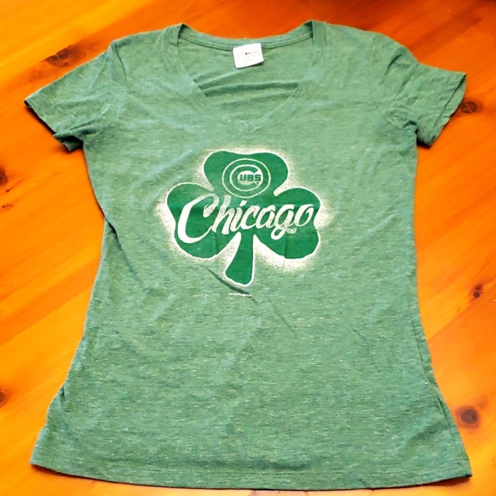 Chicago Cubs Shamrock tee sz S